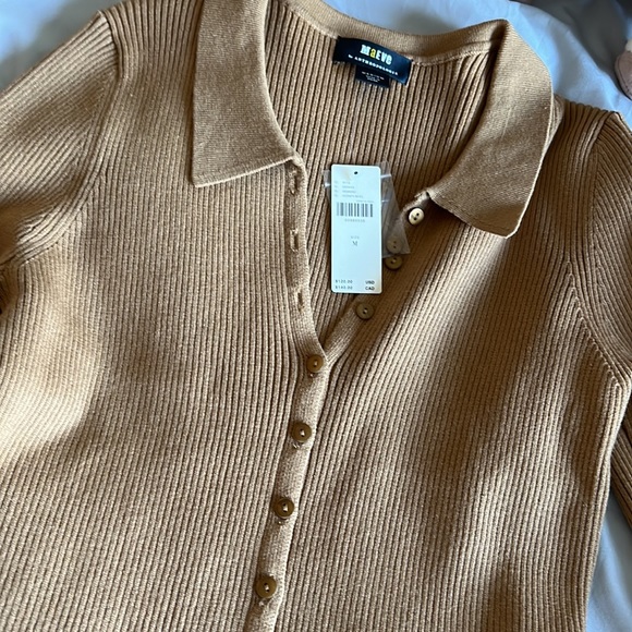 Ribbed vintage Camel sweater - Picture 2 of 6
